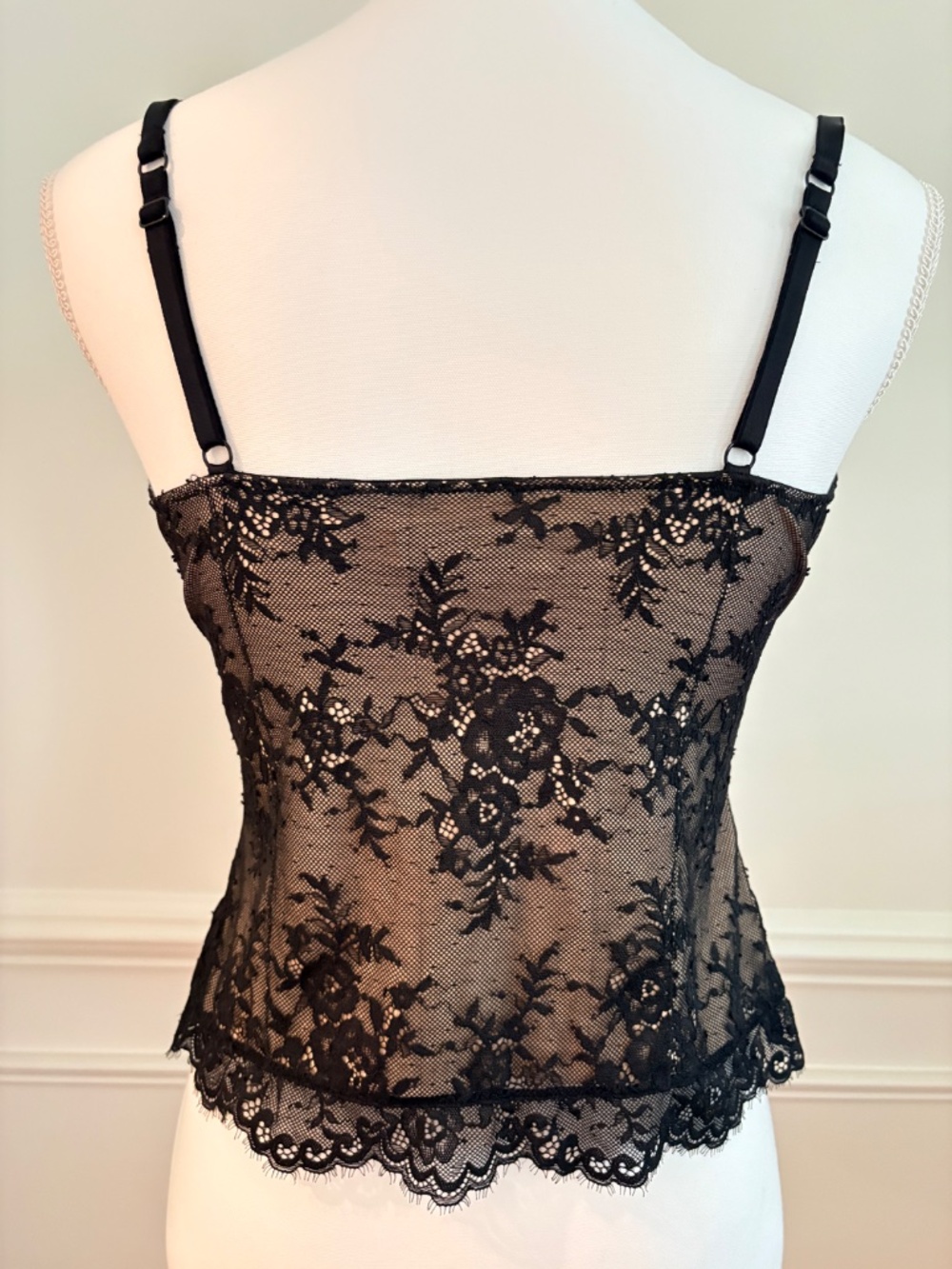 Popilush Shapewear Camisole Lace Black Size L Bralette - Picture 6 of 13